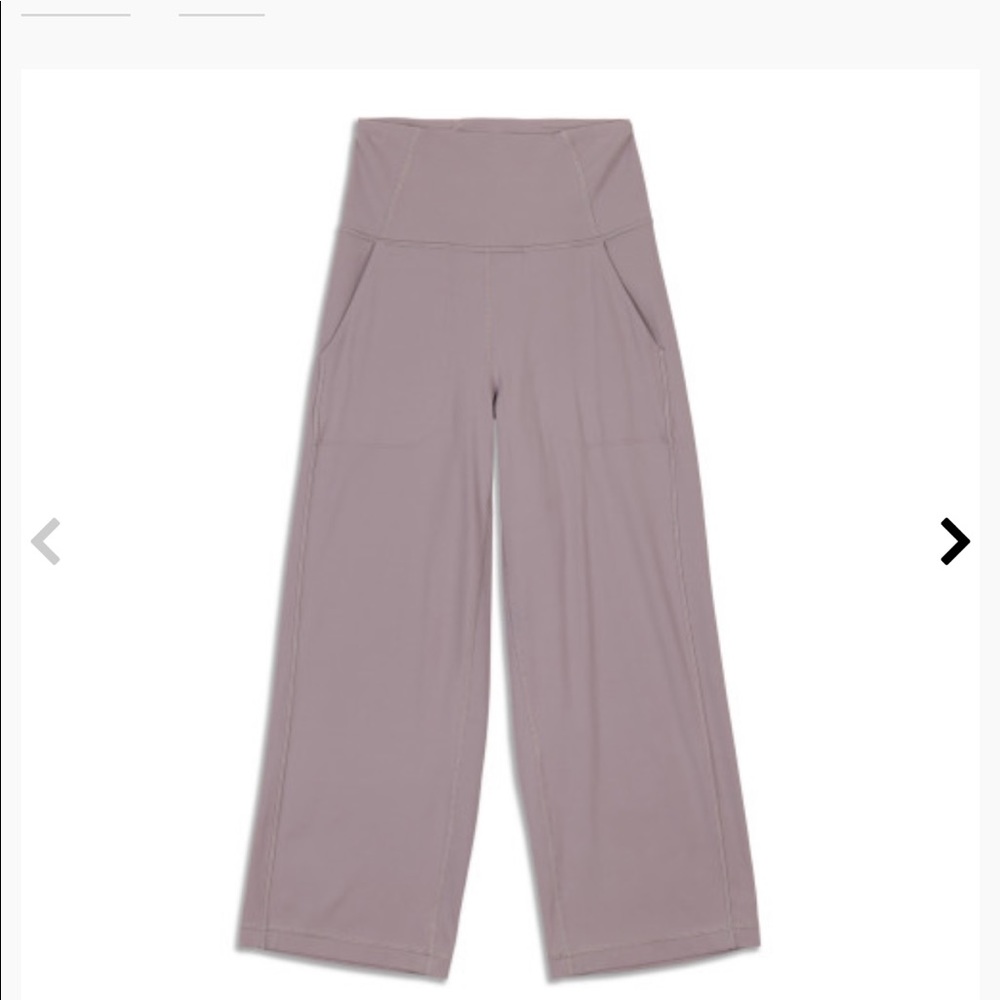 Lululemon align Wide Leg Crop